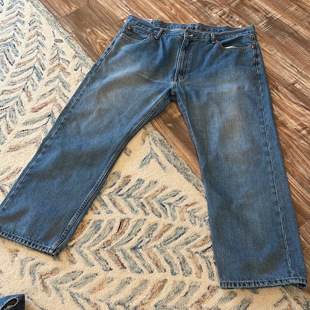 Levi’s 505 42x29 Straight Leg Denim Jeans